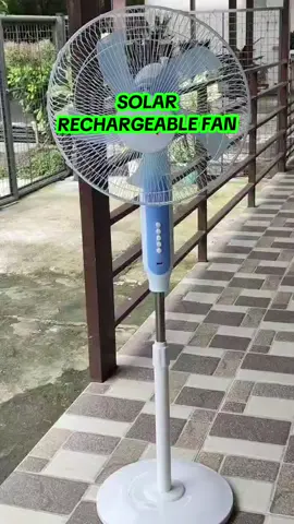 #solarfan #solar #electricfan #rechargeablefan #standfan 