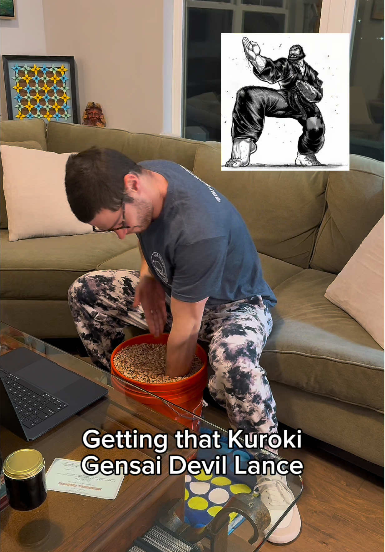 Training for the Devil lance continues #martialarts #kungfu #training #shaolin #kenganashura 