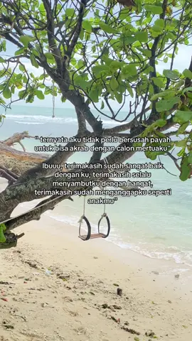 Kenapa suka sekali main ke tempat cowok kan belum tentu di nikahi ? Datangku selalu di nanti, salalu di masakin masakan yang enak, selalu di usahain aku tidak lapar, pulangku tak pernah di sia-siain EVEN pulang di sangoni🥹🤏                    Kalau anak nya pulang selalu di tanya kapan main ke tempat mba (aku pacarnya) walaupun anaknya pulang cuman sebentar, dan aku kalau di tanya pacarku mau main ke mana? Spontan aku jawab main ke tempat ibuk ( kerumahnya ) walau rumah aku dan pacarku -+2 jam karna aku tau aku gak bakal di sia-sia in kelurganya kalau aku datang. Sehat selalu keluarga baruku🥹🤍