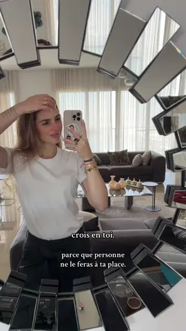 crois en toi. personne ne le feras à ta place. 🫶🏼 #croireensoi #confianceensoi #MindSet 