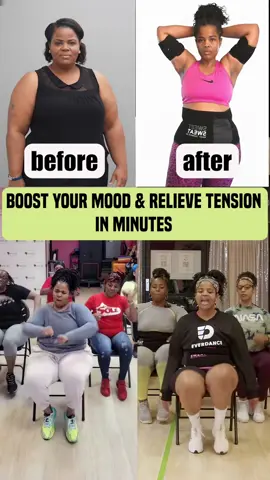 Too tired to work out? This one’s for YOU. Gentle. Joyful. Effective. @Everdance app makes it easy to start moving again 💖 #GentleFitness #ChairExercise #Over40Fitness #PlusSizeMovement #FitnessForRealWomen