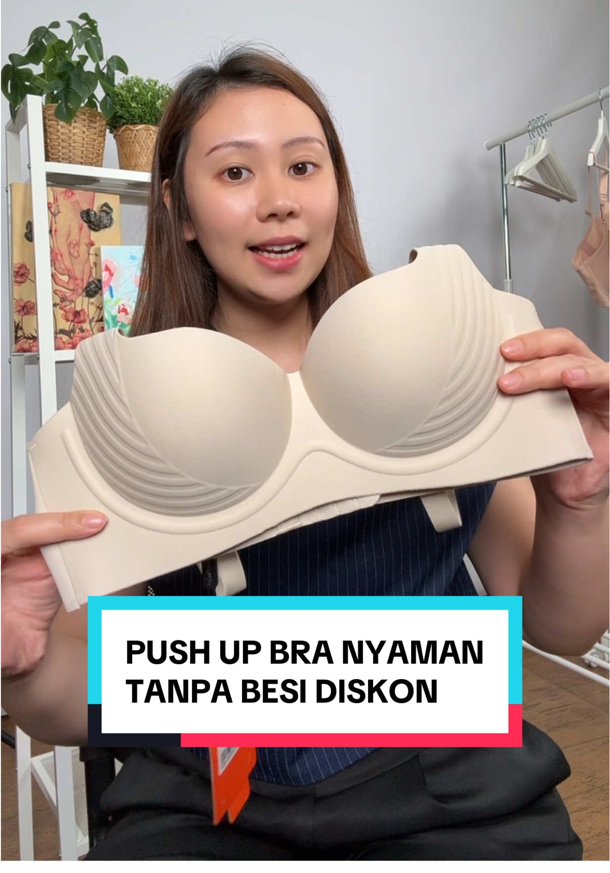 Rekomendasi push up bra nyaman tanpa besi diskon #brapushup #bratanpakawat #pushupbra #brawanita #bhwanita 
