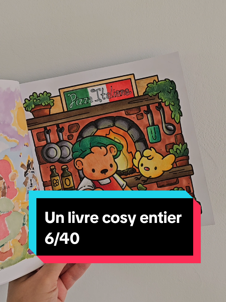 Un livre de cosy entier : 6/40 *Livre offert (partage spontané, collab non rémunérée)  @Jade Summer Coloring Books 