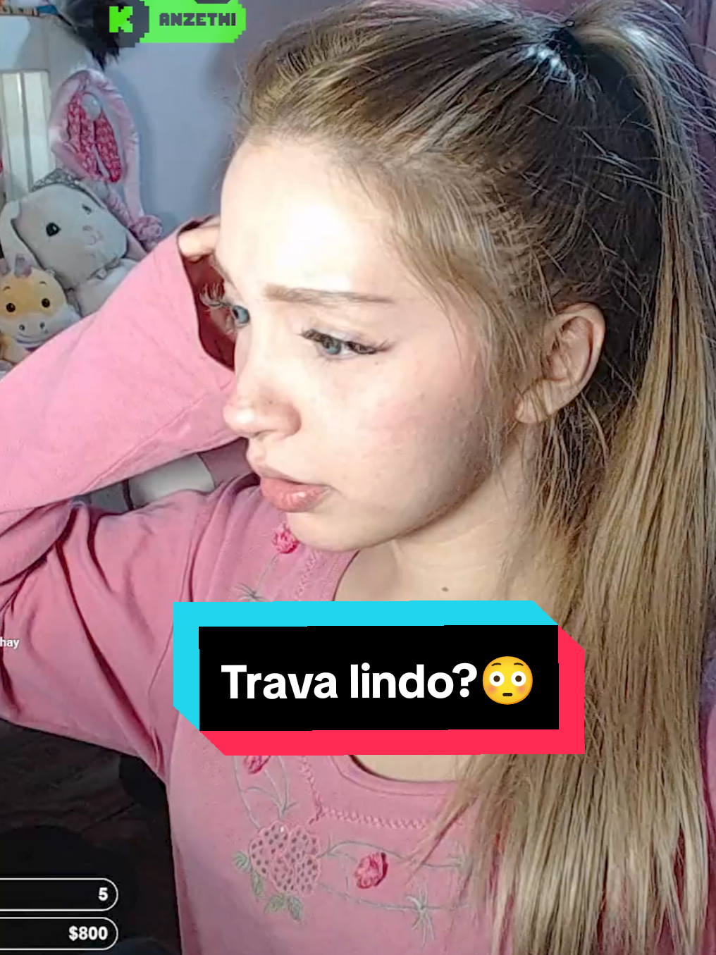 Trava lindo 😳😂 #Anzethi #clip #streamer #humor #paraguay 