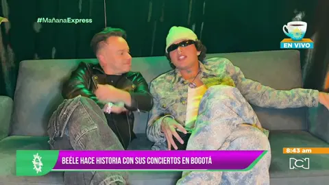 Beele habla de su papá, Shakira y las siete fechas en el Movistar Arena.