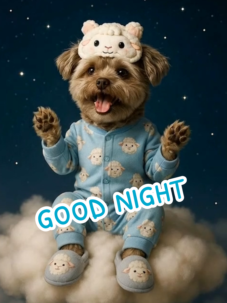 Du kannst jetzt schlafen, ich passe auf dich auf. Bis morgen. Huch...💖💤 #duplo #dogsoftiktok #goodnight #gutenacht #dogtok 