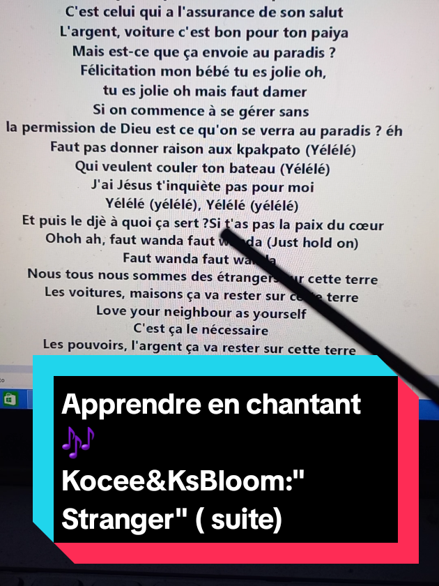 Risposta a @traore.banana #imparafrancese🇫🇷 #canzoniinfrancese #kocee #ksbloom #imparacantando 