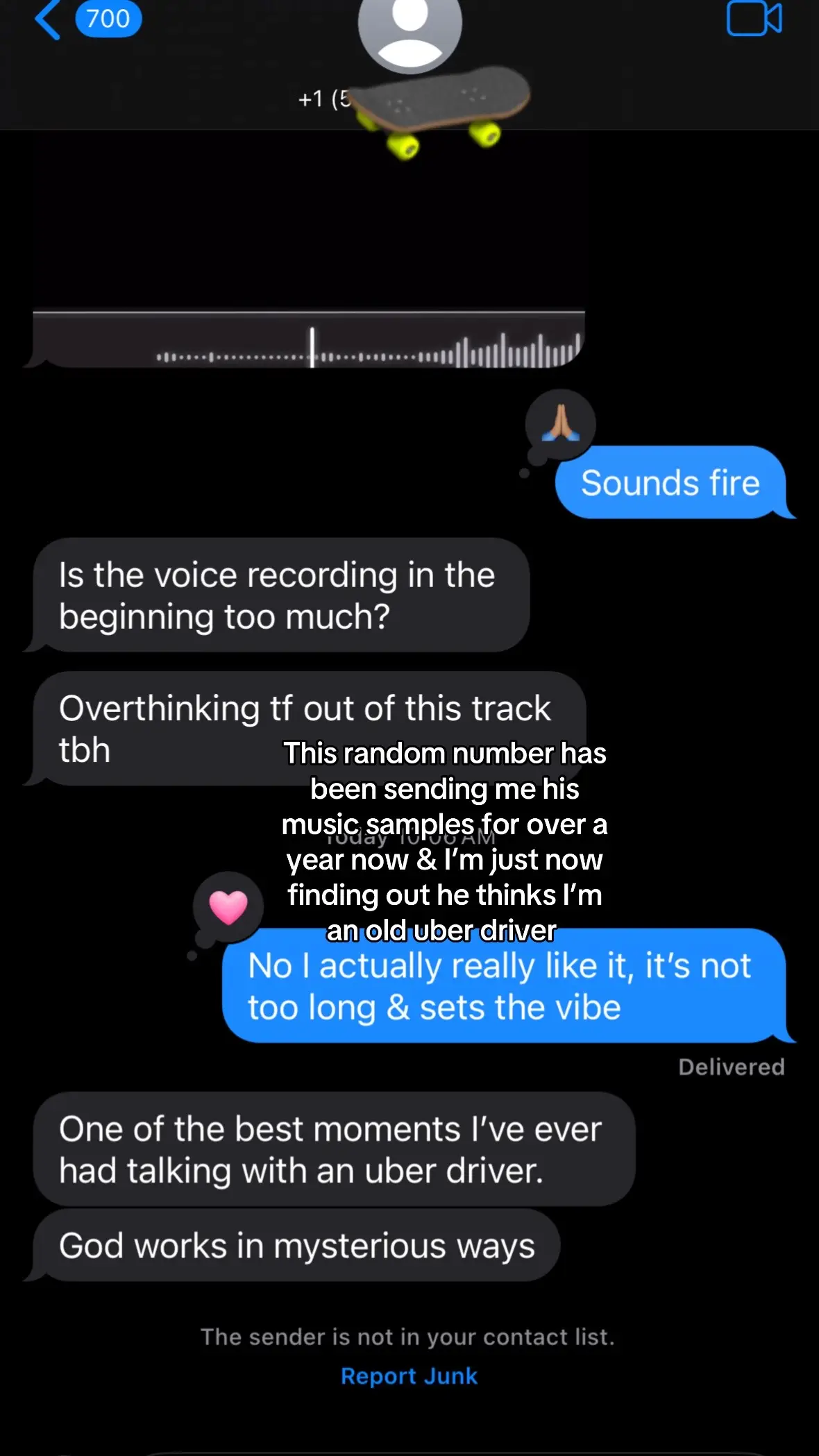 Do I reveal my identity now or stay mysterious uber driver