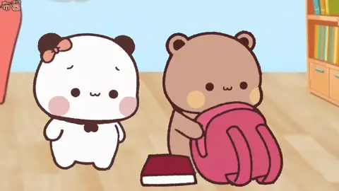 你想去哪里，我都会陪着你.. #一二布布日常 #可爱 #情侣 