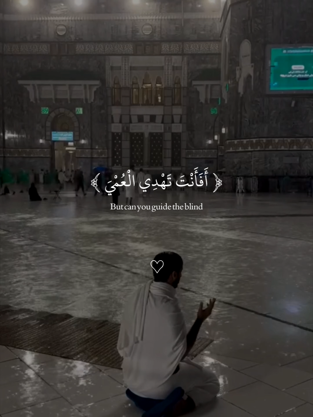 أفانت تهدي العمي ولو كانوا لا يبصرون 🤍 #هدوء_وسكينة #راحه_نفسيه #قران_كريم #محمد_ديبيروف @ا.س.م #تصميم_karimmohmed30 