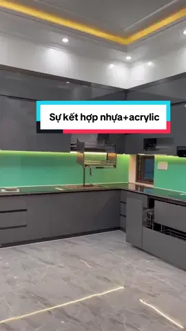 Sự kết hợp của nhựa+acrylic bóng gương🏡#noithat #mdf #noithatdep #noithatthanhhoa 