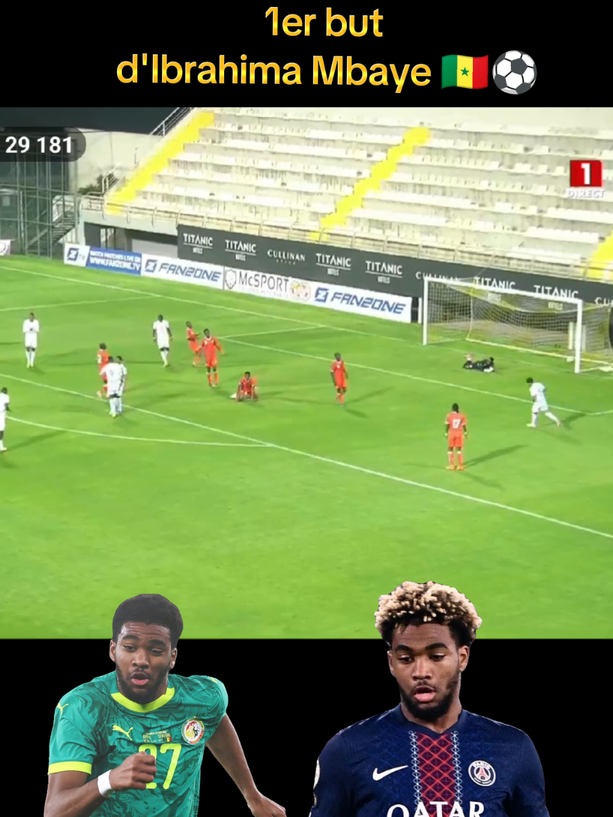 le premier but d'Ibrahima Mbaye avec le Sénégal 🇸🇳⚽😍 Sénégal Kénya résumé et buts  #senegal #kenya #ibrahimambaye #psg #senegalaise_tik_tok 