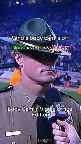 let us know in the comments who you think the body cam is still on and who became a real seargent 📸 #cassiusthundercock #bodycam #mog #viggleai #fyp  body cam has been off since vietnam office challenge noob pro hacker seargent police officer 