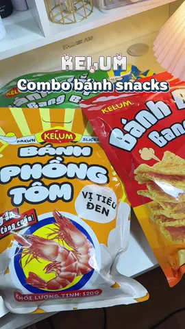 Combo bánh snacks Kelum siu to khổng lồ ❤️ #banhsnack #snacks #snack #kelum #viral 