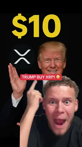 Trump Buy XRP Today! 😳 #ripple #xrp #trump #fyyyyy 