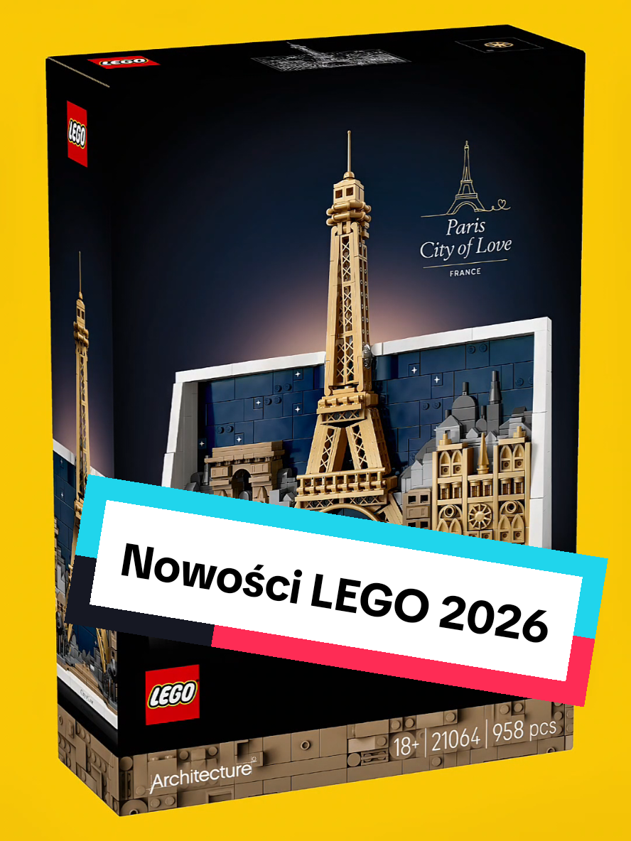 🔥 LEGO NOWOŚCI NA 1 STYCZNIA 2026! 🔥 Zobacz najświeższe zapowiedzi zestawów, które trafią do sklepów już na samym początku nowego roku! 💥 Technic, Art, Icons i Architecture — każdy fan LEGO znajdzie tu coś dla siebie. 🧱 1966 Ford GT40 MKII (Technic) — 793 elementy, 329,99 zł 🌸 Japanese Cherry Blossom Landscape (Art) — 1892 elementy, 539,99 zł 🍂 Autumn Cottage Garden (Icons) — 1102 elementy, 499,99 zł 🇫🇷 Paris – City of Love (Architecture) — 958 elementów, 359,99 zł A Ford GT40? Ten zestaw… już jest u mnie 😎🔥 Chcesz być na bieżąco z LEGO nowościami? Zostaw obserwację — nic Cię już nie ominie! 🧱✨ #lego #klocki #rlfm 