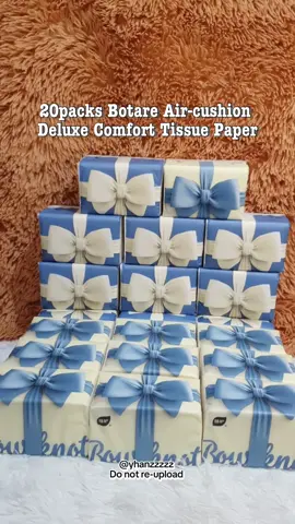 20packs Botare Air-cushion Deluxe Comfort Tissue Paper!!✨️ #20packstissue #botaretissue #botarefacialtissue #facialtissue #aircushiontissue 