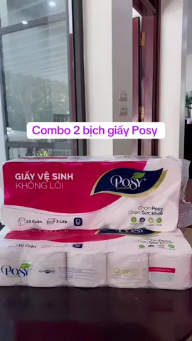 Combo 2 bịch giấy Posy #xuhuongtiktok #giayvesinh 