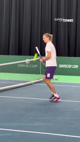 Ciao Sascha 👋 #DavisCup #tennistiktok #tennis #Zverev 