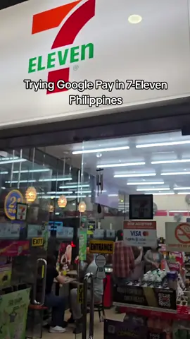 Trying Google Pay in 7-Eleven Philippines #applepay #googlepay #Philippines #taptopay 