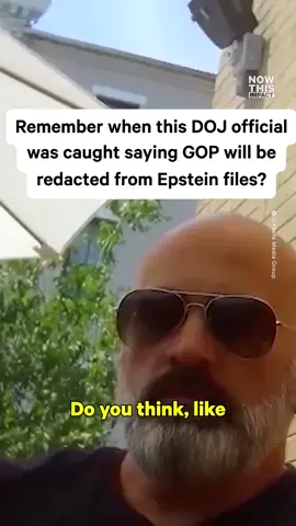 After DOJ official Joseph Schnitt was caught on hidden camera in September saying Republican names would be redacted from the Epstein files, Trump’s sudden call to release them hits different.