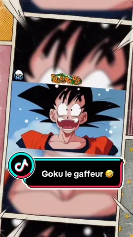 Dragon Ball : Goku le gaffeur 🤣. Kakarot ne peut s'empêcher de faire des boulettes. #dragonball #goku #vegeta #manga #animefyp 
