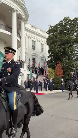 President Donald J. Trump welcomes HRH Saudi Arabian Crown Prince Mohammed bin Salman to the White House. 🇺🇸🇸🇦 #saudiarabia #ksa #usa #السعودية 