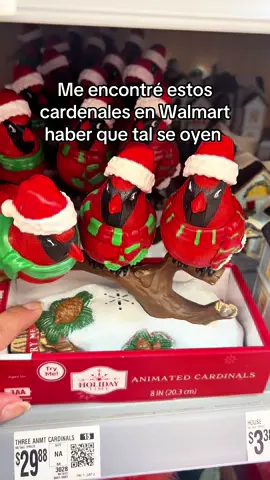 Me encontré estos cardenales en Walmart 🥰🤭🤣#cardenales #paratiiiiiiiiiiiiiiiiiiiiiiiiiiiiiii #humor #navidad #decoracion 