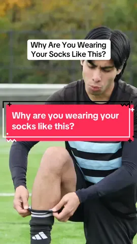 Why are you wearing your socks like this? 