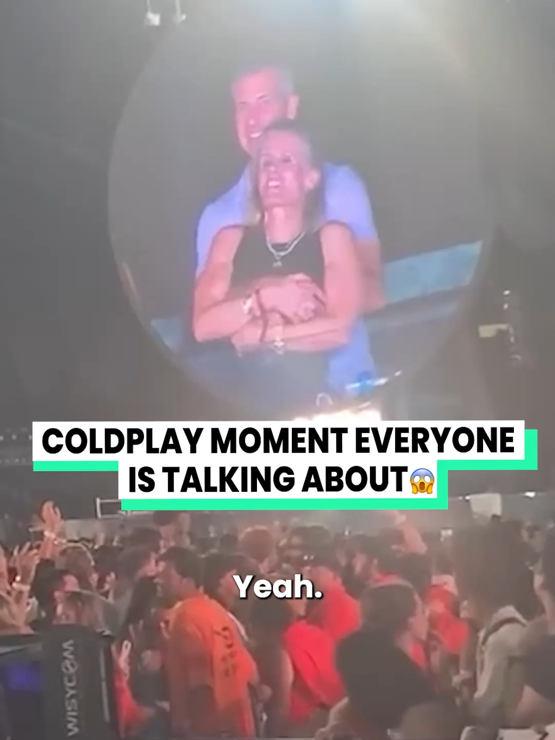 I wonder if they finished the concert ( @calebu2 via @arkbykomi ) #coldplay #cheating #scandal #concert #affair #caughtcheating