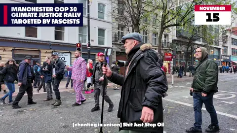 In a statement to participants, organisers said: “Our solidarity will not be broken by people who share none of our values and whose ideology is based on hatred and division…  Greater Manchester Climate Justice Coalition calls on the Police to take much stronger action against these aggressive and disruptive groups, and to uphold the right to peaceful protest.”  Locally and globally, resistance and struggles for change are alive. The world may be unraveling, but it is also being rewoven, community by community. Together we will strengthen and build networks rooted in care, solidarity, and radical hope.  A Better World is Possible.   📹: Stuart Spray 