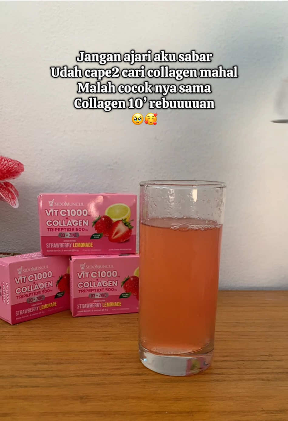 Mana ini dari sidomuncul lagi, gausah diraguin dh🥰 #sidomuncul #collagen 