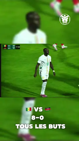 Victoire écrasante 8-0 des lions face a kenya 🇸🇳🔥: Revivez tous les buts . #tiktoksenegal🇸🇳 #senegalaise_tik_tok🇸🇳 #football #senegalkenya #pourtoii 