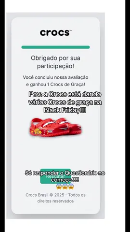 Aproveitem Muitooooo #crocs #crocsgang #crocsoriginal #blackfriday #crocsbrasil 