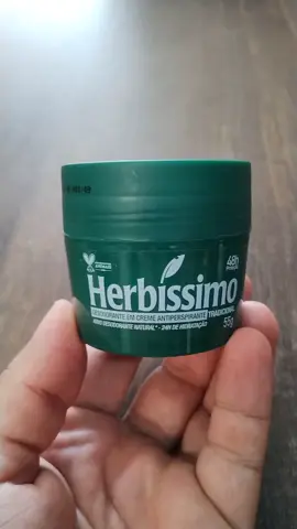 Creme Desodorante Herbissimo Tradicional Antitranspirante 55g #herbissimo #deeodorante 