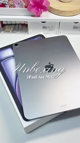 Unboxing iPad Air M3 Space Grey #unboxing #ipad #ipadair #ipadair7 #fyp 