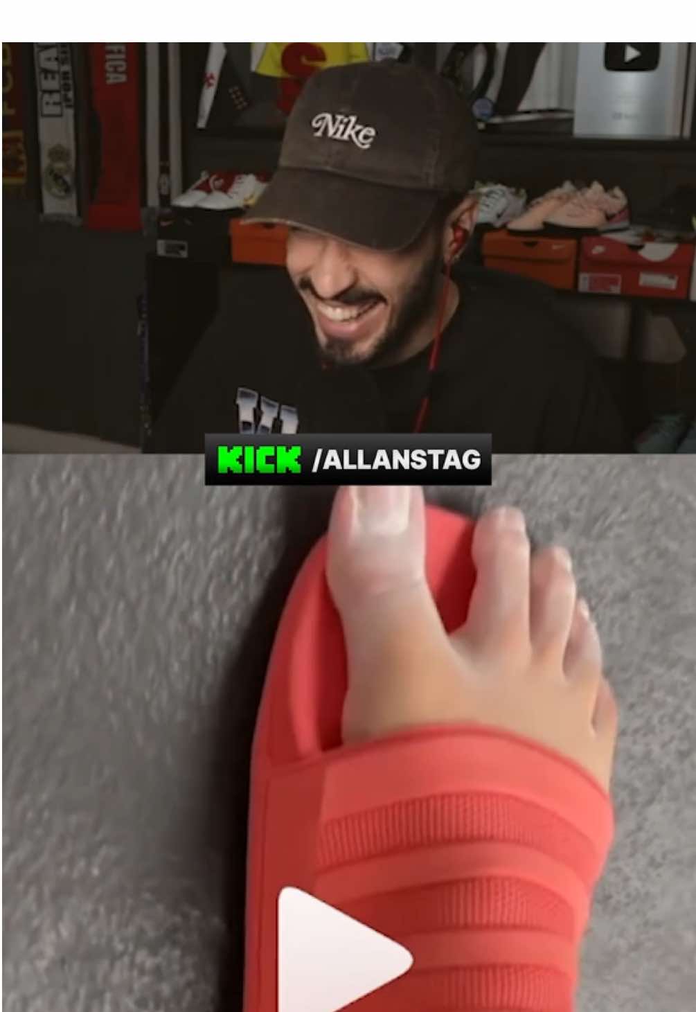 Estamos diante de um dos pés mais esquisitos do Brasil... #pé #calçados #react