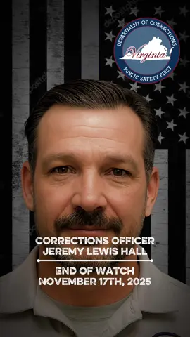 “Badge on the Line” a musical tribute to the life and sacrifice of Virginia Department of Corrections Officer Jeremy Lewis Hall #endofwatch 11/17/2025 #corrections #prisonguard #thingrayline #jeremyhall 