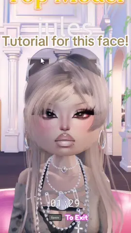 Requested tutorial for this y2k face in dti 🤎🤎 𐙚🧸ྀི #dti #fyp #viral #tutorial #xyzbca 