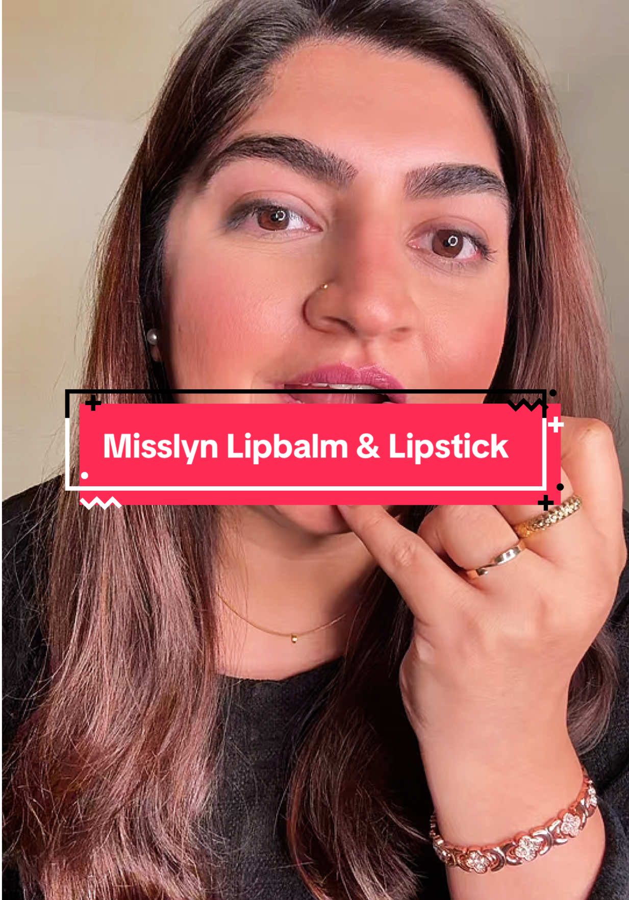 Ordered a lipstick that came with 2 free lipbalms! And that too all under £5 🥰 @Misslyn Cosmetics it #tiktokmademebuyit #blackfriday #lipbalm #spotlight #lipstick 