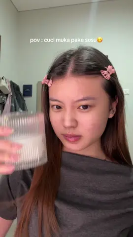kapan lagi cuci muka pake susu😋 #facewashviral #milkcleanserg2g #sabunsusu 