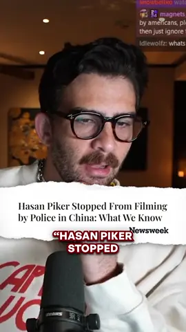 A cop in China stopped Hasan and it’s all over the news… #fyp #foryoupage #twitchstreamer #hasanpiker #politicstiktok  @hasanabi 