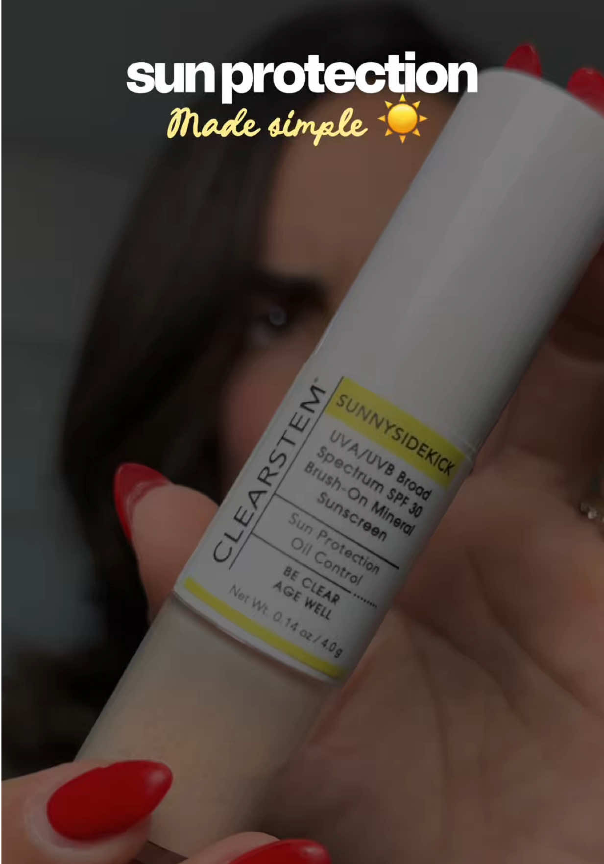 Sun protection that fits in your pocket — a new way to SPF! ☀️  Mineral sunscreen, lightweight formula, clean & non-clogging ingredients and easy to carry. Sign me up! Check the link and get yours too! @CLEARSTEM Skincare  #creatorpicksuncare #skincaregoals #bodycaremusthave #skintint #mineralspf 
