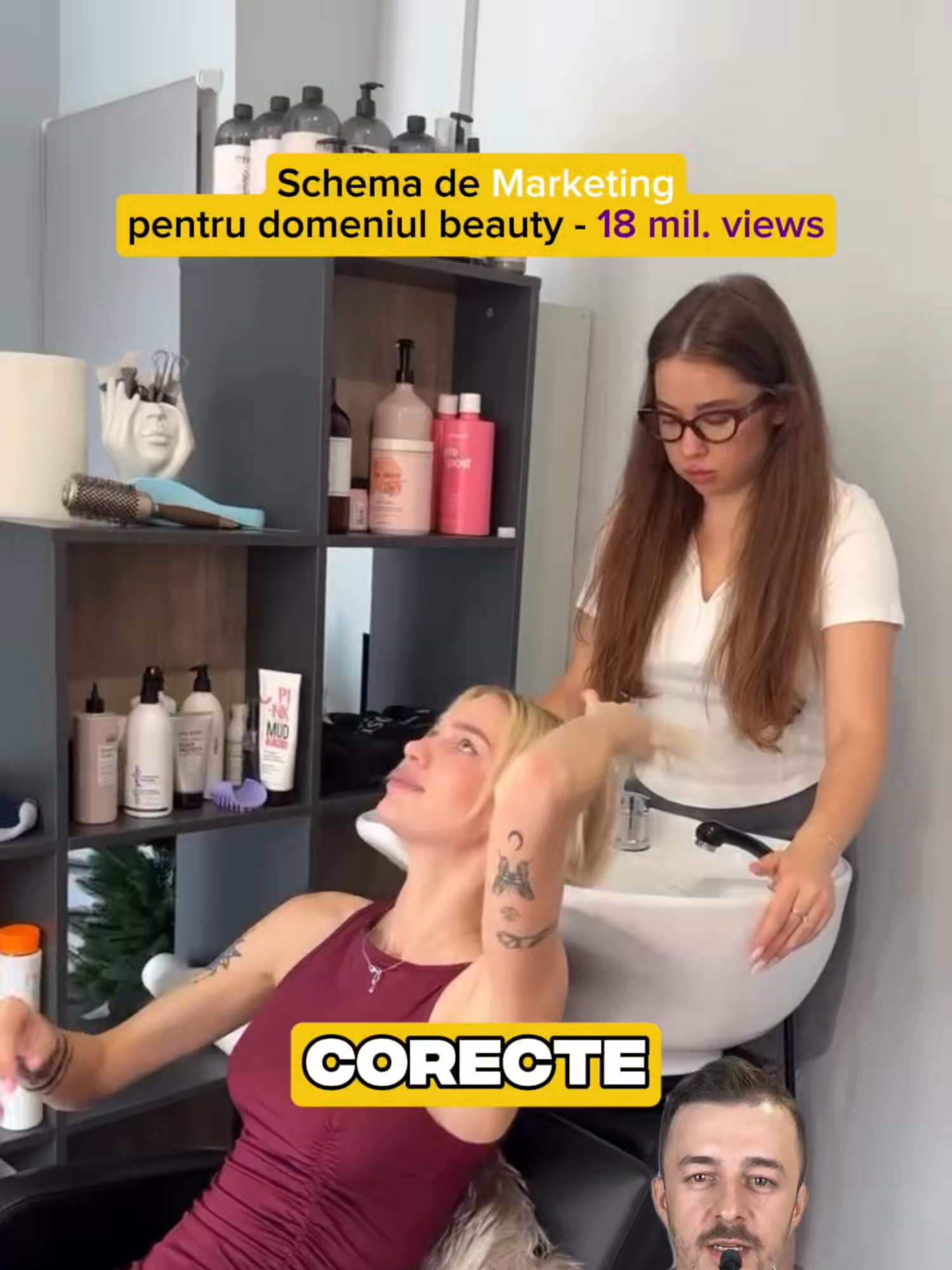 Trimite-i clipul prietenei care detine un salon - pentru inspiratie! 💡💇‍♀️