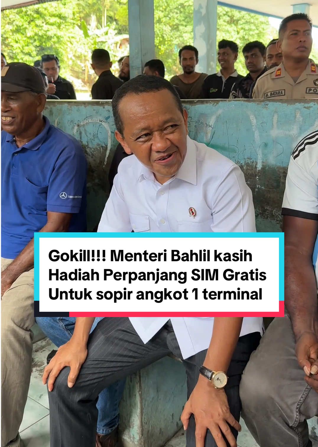 Terima kasih Pak Bahlil #fyp #bahlil #bahlillahadalia #darirakyatuntukenergi #tiktokpelitfyp 