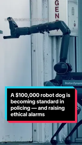 Spot, the four-legged robot from Boston Dynamics, is increasingly being deployed by local law enforcement to handle situations where sending in a human or a real dog could be life-threatening. And in turn, is raising ethical alarms. #business #robots #Tech #police 