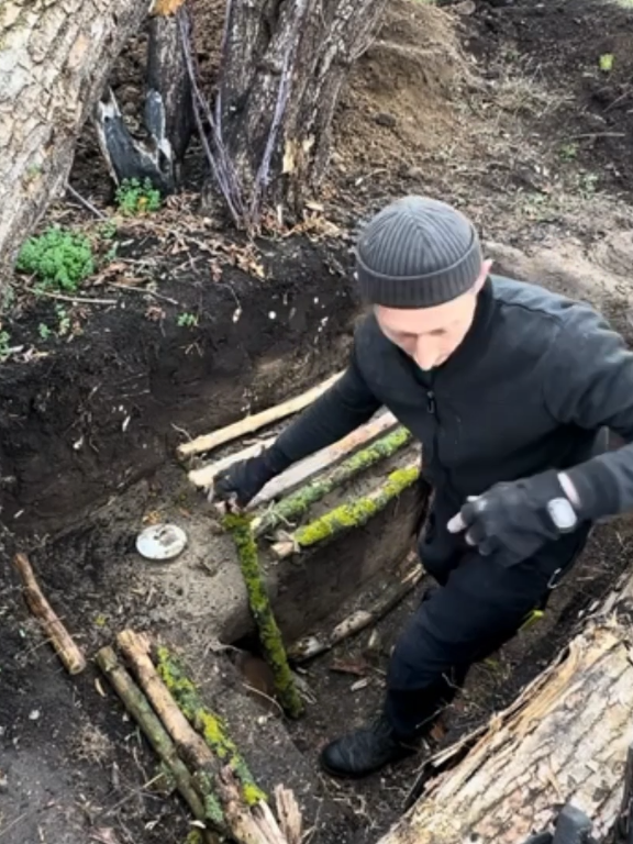 Building a Cozy Shelter Among Fallen Trees / Heated Lounger. Bushcraft part 2 #creatorsearchinsights #shelter #camping #bushcraftsurvival #bushcrafting 