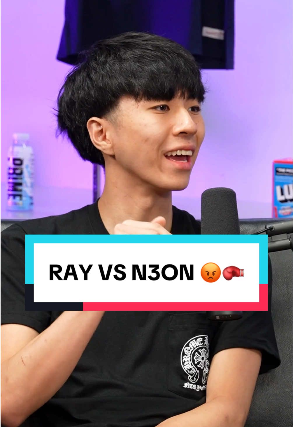 RAY WANTS TO FIGHT N3ON?! 😡🥊 #loganpaul #ray #n3on  #impaulsive @Logan Paul @heybigmike @Ray 