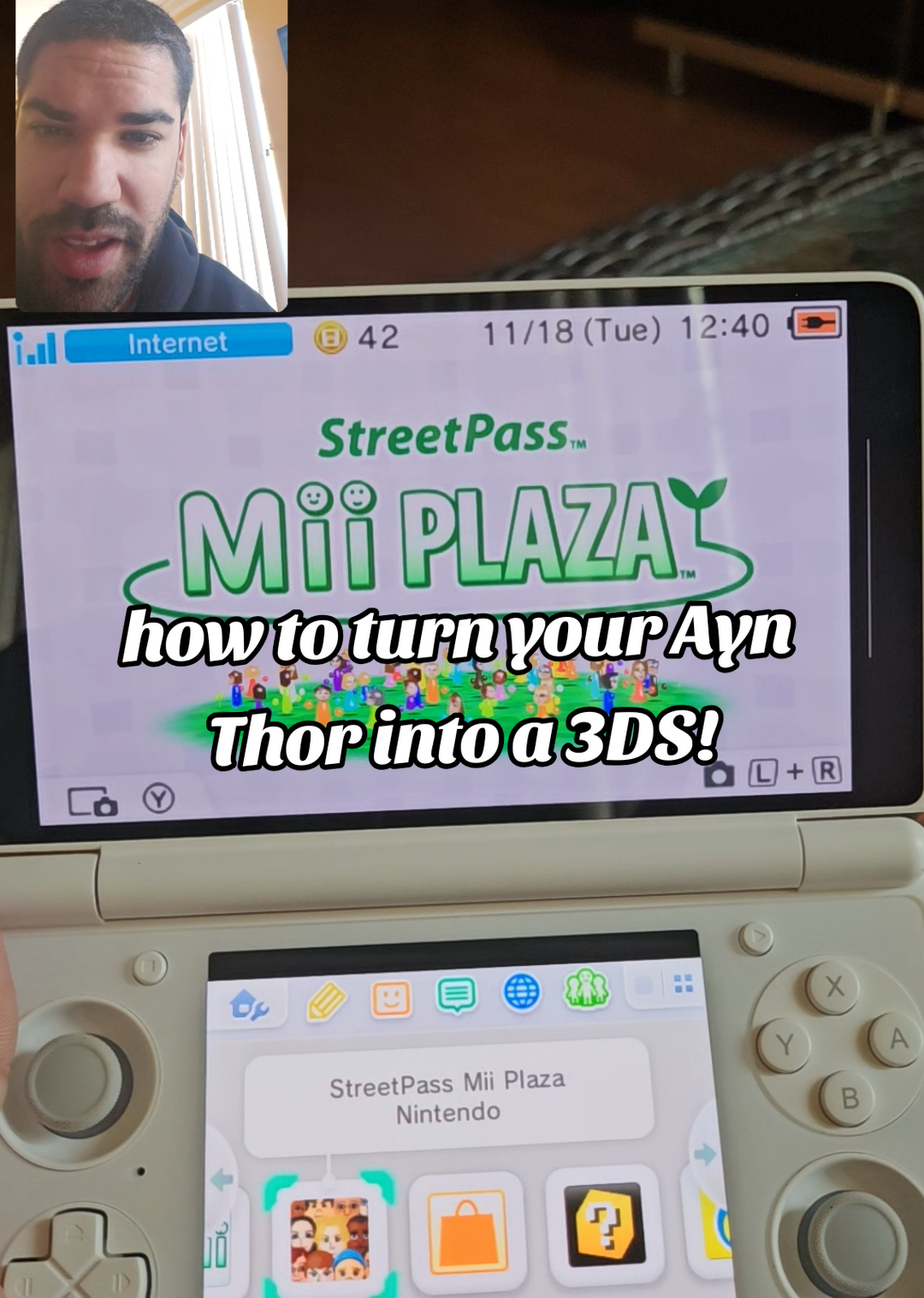 #aynthor #3ds #retrohandheld #parati #gaming 