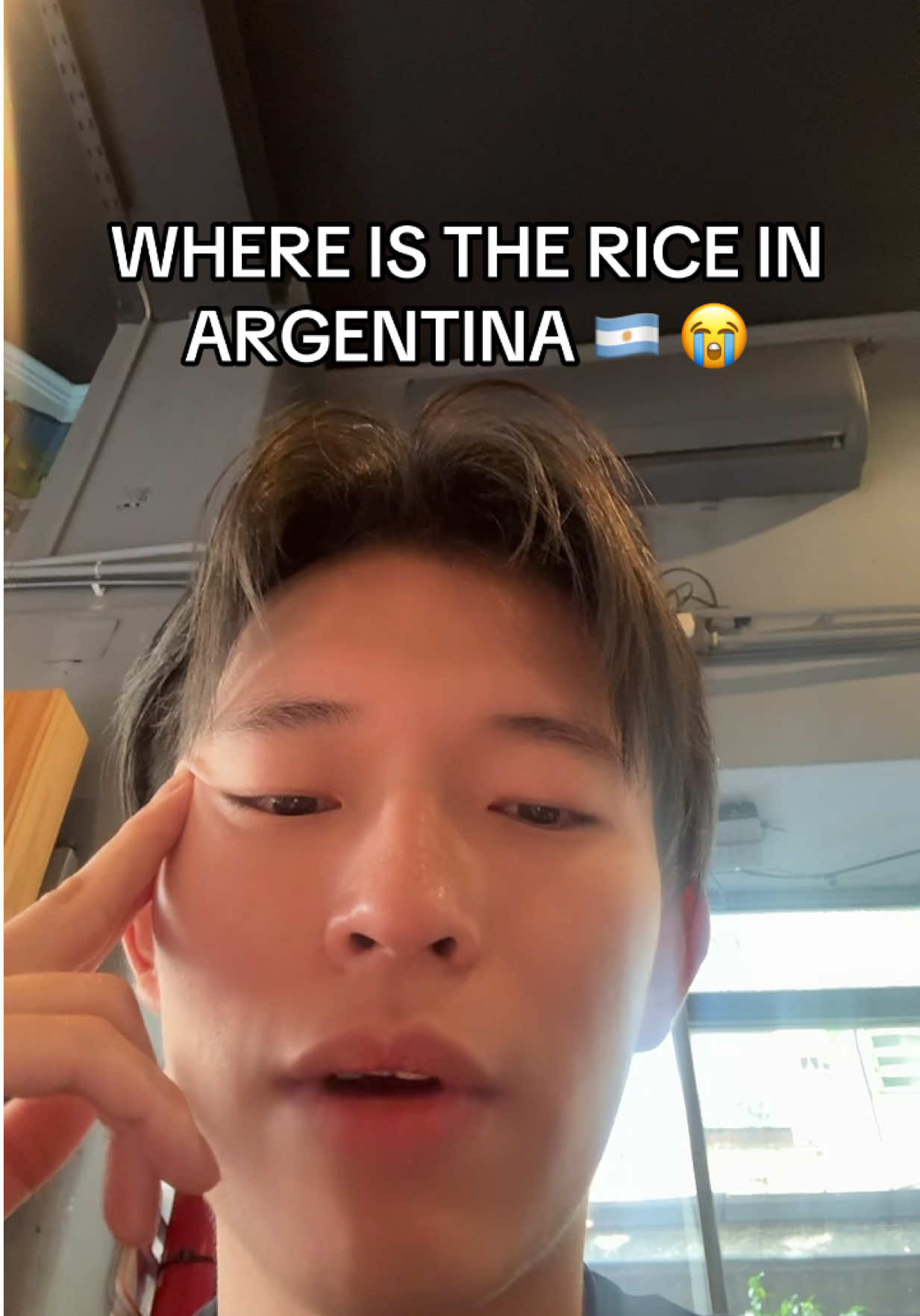 😭😭 can someone explain why I can’t have rice with asago in Argentina?? #buenosaires #travelvlog 